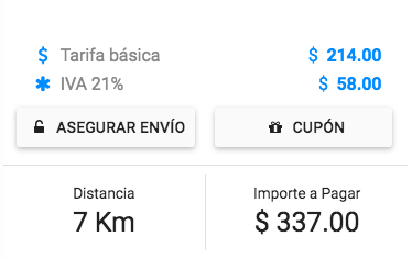 precio del viaje